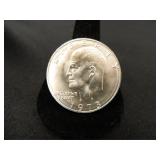 1973-S Eisenhower Silver Dollar;