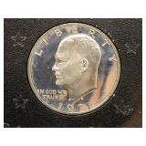 1971-S Eisenhower Proof Silver Dollar;