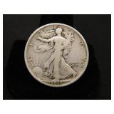 1917-S Walking Liberty Half Dollar;