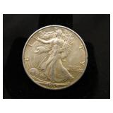 1939-S Walking Liberty Half Dollar;