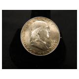 1948-D Franklin Half Dollar;