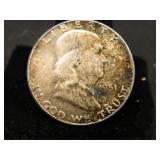 1951-P Franklin Half Dollar;