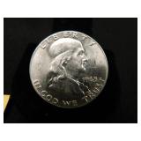 1963-P Franklin Half Dollar;