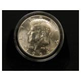 1964 Kennedy Half Dollar; 90% Silver;