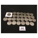 Kennedy Bicentennial Clad Half Dollars; "D"-(21);