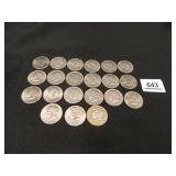 Kennedy Clad Half Dollars; 1970