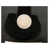 1889 Seated Liberty Dime;