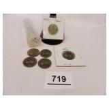 Jefferson Nickels; 1953 Proof; 1954S; 1954-(4);