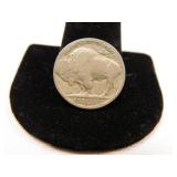 1919-D Buffalo Nickel;