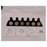 1928-(2); 1929-S-(4); Buffalo Nickels;