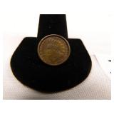 Error Coin; 1882 Indian Head Penny; Rim Added?;