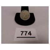 1953 Australian Silver Shilling;