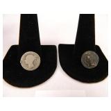 1823 & 1845 Victoria Coins;