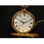 Andre Rivalle 17 Jewel Pocket Watch w/Huntsman Des