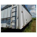 2007 Merritt MVT 42ft. Aluminum grain trailer,
