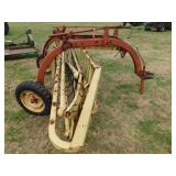 New Holland model 258 side delivery rake,