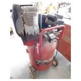 Coleman 110vt, vertical air compressor