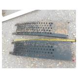 1-set of steel 4ft ATV ramps