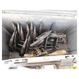 Plastic tool box of sickle equipment