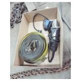 GRINDER AND TIEDOWN STRAPS