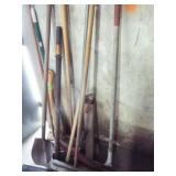 BROOMS AND SHOVELS AND TIRETOOL