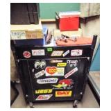 SHOP CART ON ROLLERS