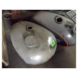 2- MOTORCYCLE GAS TANKS