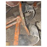 WRECKER SLING WITH HOOKS DENT PULL BAR