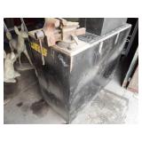 TOOL BOX WITH SHELVES ON ROLLERS