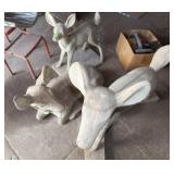 FAMILY OF DEER CONCRETE