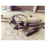 NEWHOUSE #15 BEAR TRAP  WITH SETTING TOOL