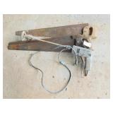 3- Hand saws, 1-Black & Decker 110vt. Drill, 3- Hand saws, 1-Black & Decker 110vt. Drill,