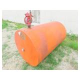 Red Fuel tank, 250 gallon