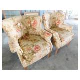 2-floral chairs