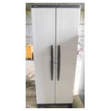 Plastic storage cabinet