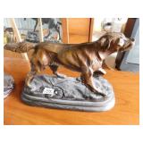 Fred Unruh- bronze Bird Dog