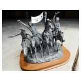 Pewter Cowboy Art Pewter Cowboy Art