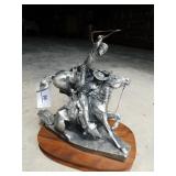 Pewter Cowboy Art Pewter Cowboy Art