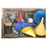 Funnels, Clamps, Castors, Allen Wrenches Funnels, Clamps, Castors, Allen Wrenches