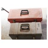 2 Tool Boxes - Plumbing, Electrical, Squares 2 Tool Boxes - Plumbing, Electrical, Squares