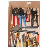 small screwdrivers, crimpers small screwdrivers, crimpers