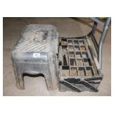 Tool Box/Stool, Tool Box w/ screws Tool Box/Stool, Tool Box w/ screws
