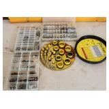 4 cases - bolts, nails, misc 4 cases - bolts, nails, misc