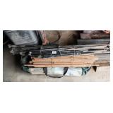 Wood Slats, Pole System, Screen House Wood Slats, Pole System, Screen House