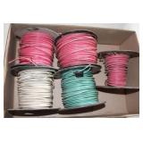 Spools of wire Spools of wire