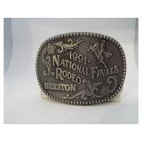 1991 NFR Belt Buckle