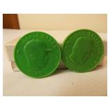 Armour Coins - Ernie Banks, Gus Triandos