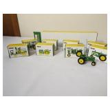 Ertl John Deere Miniature Tractors Set