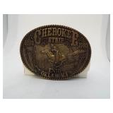 1983 Cherokee Strip Belt Buckle