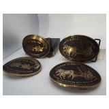 1983, 1984 Perryton ,TX Belt Buckle (4)